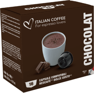 Čokoládové kapsuly dolce gusto