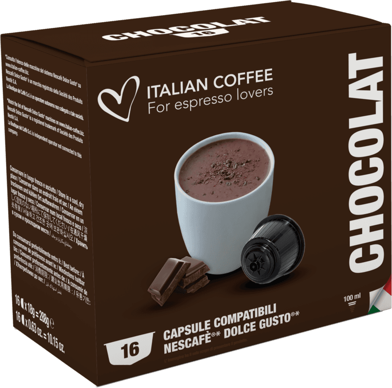 Čokoládové kapsuly dolce gusto