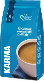 Karma Dek (káva bez kofeínu) kapsuly pre Tchibo Cafissimo - 12 kapsúl