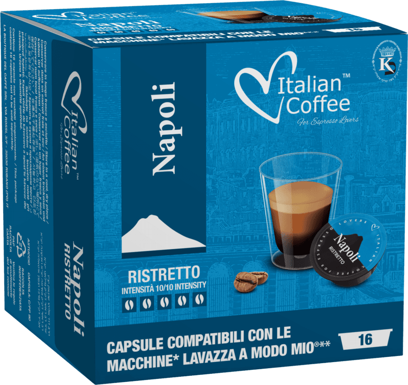 Napoli Ristretto Lavazza A Modo Mio kapsuly