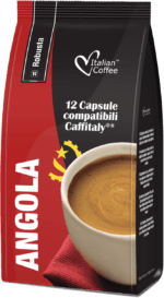 Angola - 100% Robusta kapsuly pre Tchibo Cafissimo - 12 kapsúl