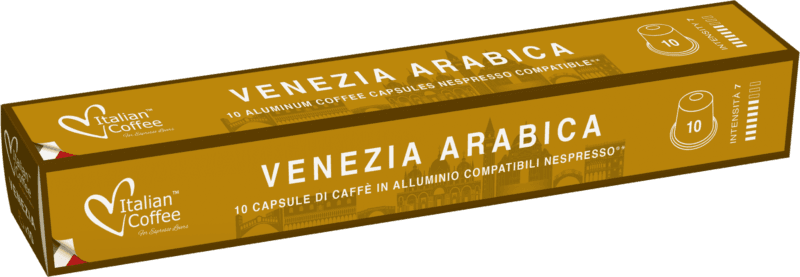 10 kapsúl Nespresso Venezia Arabica