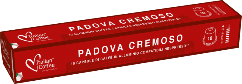 10 kapsúl Nespresso Padova Cremoso