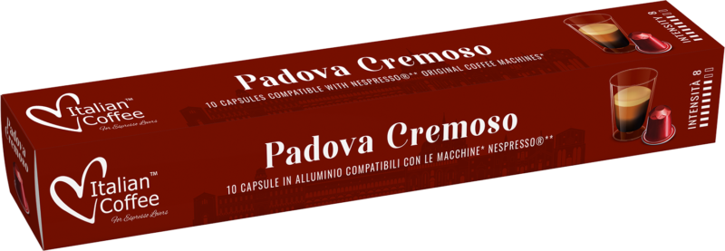 Padova kapsułki aluminiowe do Nespresso - 10 kapsułek