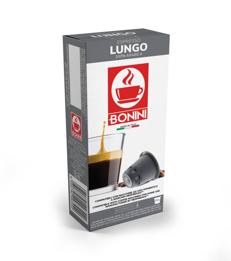 Bonini Lungo 100% Arabica - Nespresso kapsuly - 10 kapsúl