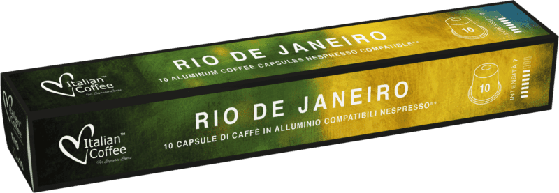 10 kapsúl Nespresso Rio de Janerio Brasile