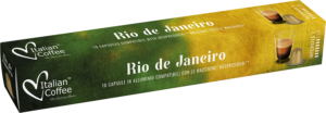 Rio de Janeiro kapsułki aluminiowe do Nespresso - 10 kapsułek