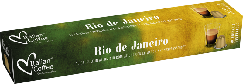 Rio de Janeiro kapsułki aluminiowe do Nespresso - 10 kapsułek