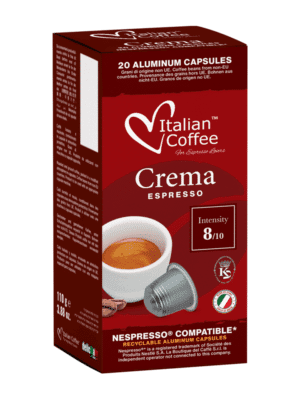 Crema Espresso Hliník pre Nespresso - 20 kapsúl