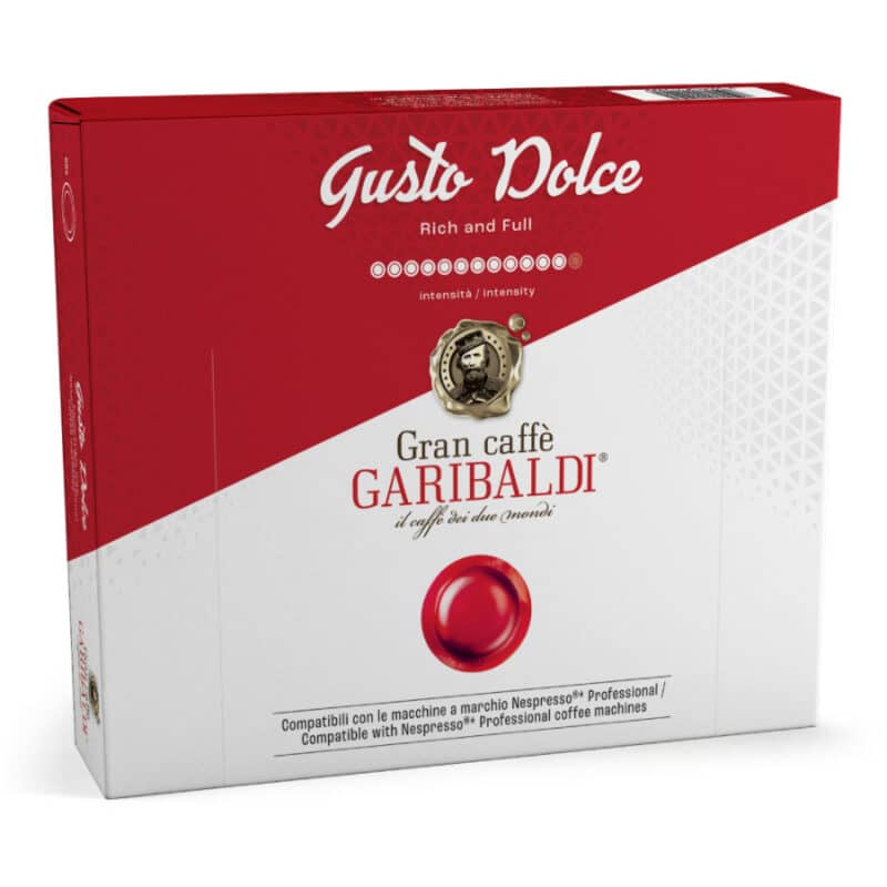 Garibaldi Gusto Dolce Nespresso Professional - 50 kapsúl