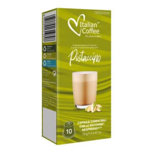 10 kapsúl Nespresso talianskeho cappuccinu a pistácie kompatibilných