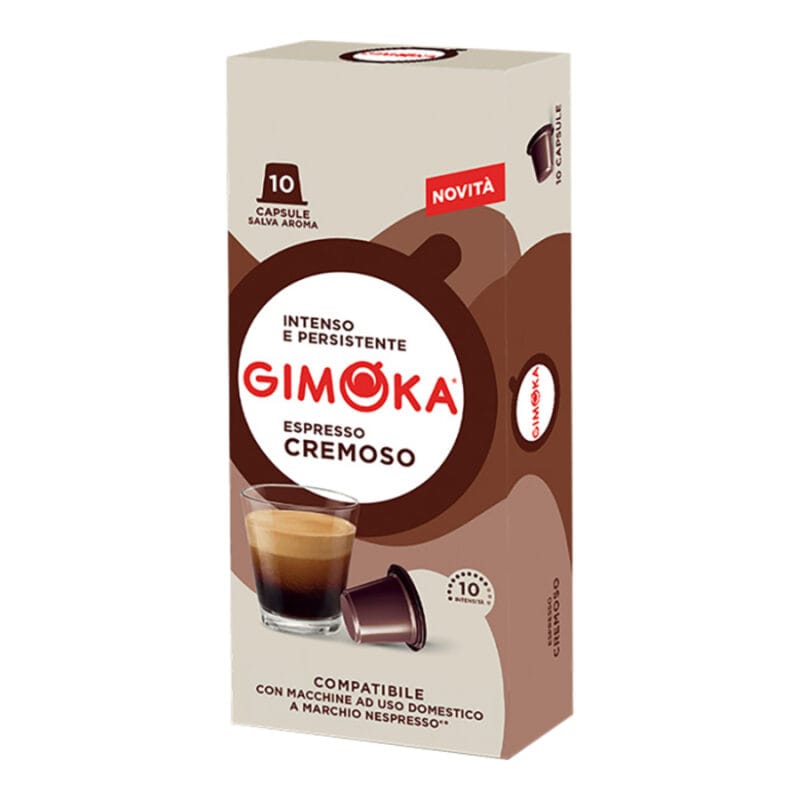 Kapsuly Cremoso Gimoka Nespresso - 10 kapsúl
