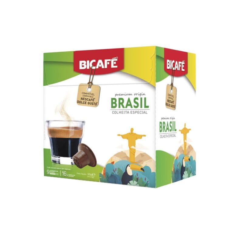 BICAFE Brasil kapsuly na Dolce Gusto - 16 kapsúl