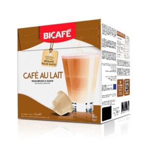 BICAFE Cafe au Lait kapsuly na Dolce Gusto - 16 kapsúl