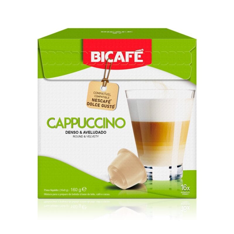 BICAFE Cappuccino kapsuly na Dolce Gusto - 16 kapsúl