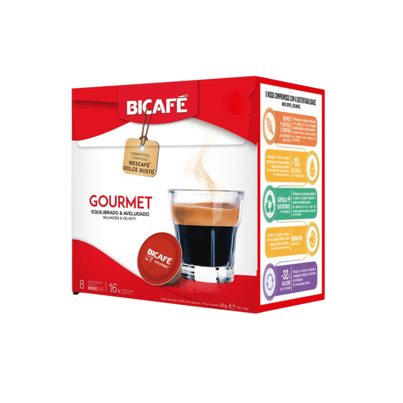 BICAFE Gourmet kapsuly na Dolce Gusto - 16 kapsúl